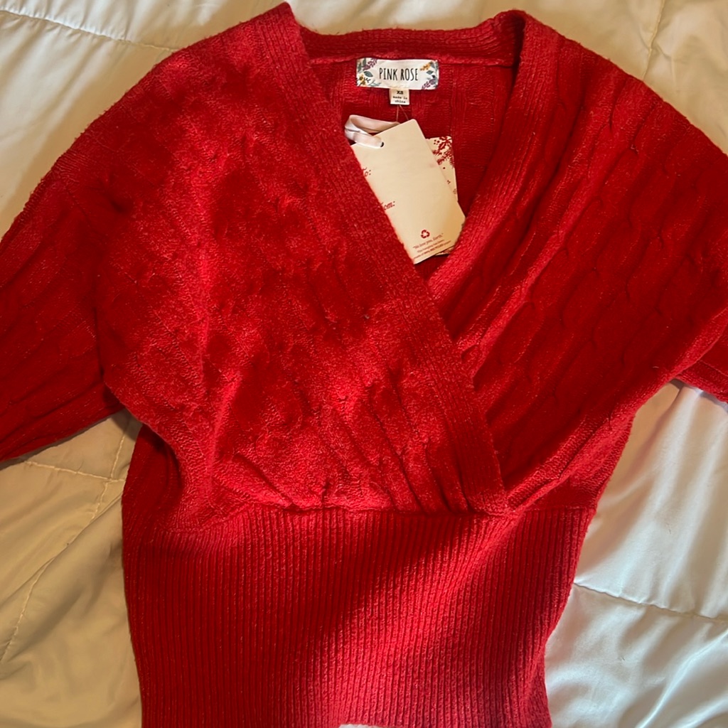 Brand New Red Sweater